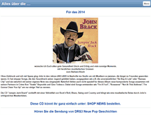 Tablet Screenshot of johnbrack-music.ch